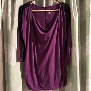 Drape Neck Tunic